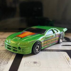 Vibrant Green Racing Toy Car